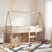 Krov za djecji krevet 209 x 85,5 x 88 cm od masivne borovine