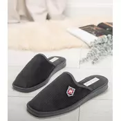 Moški copati Natural Style NS-251 v sivi barvi