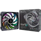 120 mm Seasonic MagFlow 1225PWM ARGB komplet z 1 ventilatorjem