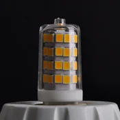 Lindby LED svetilka za pisala, komplet 10 kosov, G9, 3 W, prozorna, 3.000 K - Steklo
