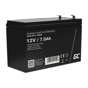 Punjiva baterija AGM 12V 7Ah Bez održavanja za UPS ALARM