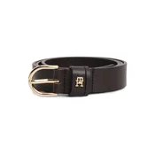 TOMMY HILFIGER Pas ESSENTIAL EFFORTLESS  temno rjava