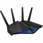 ASUS Dvopasovni igralni usmerjevalnik Asus Rt-Ax82U V2 Ax5400 Wi-Fi 6 802.11Ax, (21408290)
