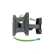 Hama LCD nosac, Okretni, Jedna ruka, 19-48, VESA 200x200 Crni
