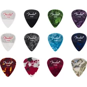 Fender 351 Dotted Celluloid Picks 12-Pack Thin Trzalica