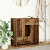 Komoda s ladicama i vratima staro drvo 70,5x34x74,5 cm