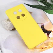 Teracell Maska za Honor Magic 7 Lite Soft Velvet, Žuta