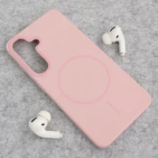 Maska Mag Case Smooth Touch za Samsung S24/ S921B/ S25/ S931B pink