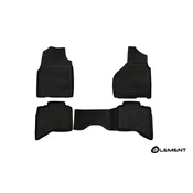 Element Tipske 3D gumene patosnice Dodge Ram 1500/2500/3500 (2012-2018) Quad cab (USA), 4 komada, Crne