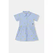 Guess Srajčna obleka K6GK04 WEH20 Modra Regular Fit