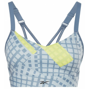 Sportski grudnjak Reebok SR Lux Strappy Bra W - gable grey