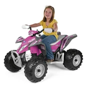 PEG PEREGO quad na akumulator Polaris Outlaw 12V, Pink