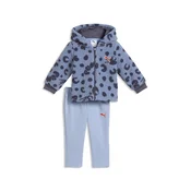 PUMA Minicats Imaginary Friend Tracksuit Toddlers, Shop, Chambray Blue, 2-4M