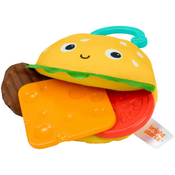 KIDS II 16701 SAY CHEESEBURGER TEETHER TOY