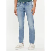 Lee Jeans hlače Luke 112349206 Modra Slim Fit