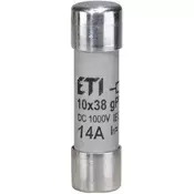 slomart Cilindrični PV varovalni vložek CH10x38 gPV 14A/1000V DC 002625079 ETI