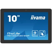 IIYAMA Monitor LED TW1023ASC-B2P 10.1 PCAP 10pt Touchscreen with Android and Power over Ethernet Technology 1280x800 450cd 25ms Android 13 landscape,