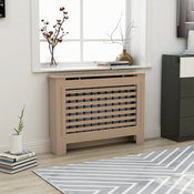 VIDAXL RADIJATOR Pokrov za radiator 112x19x81 cm mediapan