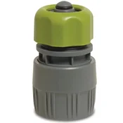 shumee Flotide PVC-U konektor klik 15-19 mm objemka x ženski klik sivo-zelen z zaporno funkcijo