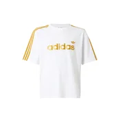 ADIDAS ORIGINALS Majica LNR zlata/bela