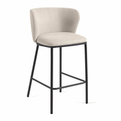 Bež barski stol (višina sedeža 65 cm) Ciselia – Kave Home