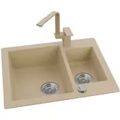 SINK SOLUTION pomivalno korito NATURA 80 PLUS - 600x490 mm - bež (7050079)