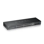 Zyxel GS2220-28-EU0101F upravljalni omrežni stikalo, črno