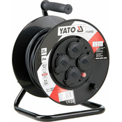 YATO Podaljševalni kabel bobna 4 vtičnice IP44 16A 20 m