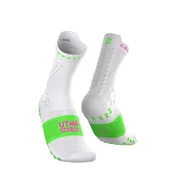 COMPRESSPORT Pro Racing v4.0 Trail - UTMB 2026 nogavice, bela (T2 (EU 39-41))