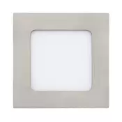 Eglo 64608 - LED ugradna svetiljka FUEVA 1 PRO LED/5,5W/230V 3000K hrom