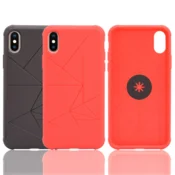 Maska Triangle magnet za Samsung J7/J730 (2017) (EU Verzija) crvena