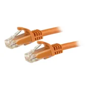 StarTech.com N6PATC3MOR kabel za umrežavanje Narancasto 3 m Cat6 U/UTP (UTP)