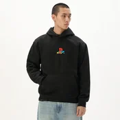 Cropp - Črna pulover s kapuco Playstation - črna
