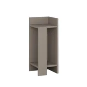 Hanah Home Elos Right Nocni stocic, 25x60x27cm, Antracit
