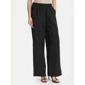 Marella Hlače iz tkanine Eremi 2613131154 Črna Regular Fit