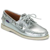 Sebago DOCKSIDES PORTLAND MET WOMAN Srebrna