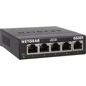 Netgear GS305 neupravljivi switch 5x GE
