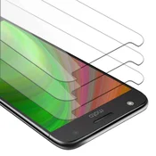 Cadorabo CADORABO Motorola MOTO Z PLAY - Zaščitna folija - 3-pack Kaljeno zaščitno steklo za zaslone s trdoto 9H in združljivostjo s 3D dotikom, (20548631)