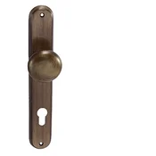 KROGLA na ščitu MP - NI - ELEGANT (OGR - Polished Brushed Bronze), KP krogla iz trdnega kosa, Brez odprtine, MP OGR (brušena bronasta)