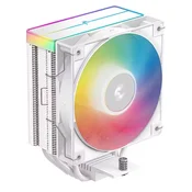 DeepCool CPU kuler R-AG400-WHAMMN-GJD, WH, ARGB, V2, 4 HeatPipe, Beli