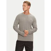 Tommy Hilfiger Pulover MW0MW33132 Siva Regular Fit