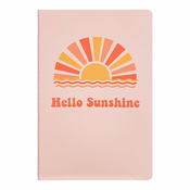 Bilježnica formata A5 Hello Sunshine - Sass & Belle