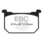 Klocki hamulcowe EBC FA068 (kpl. na 1 tarcze)