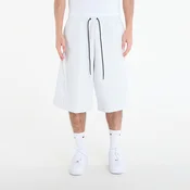 Kratke hlače Nike Tech Mens Fleece Oversized Fit Shorts Off White/ Black XS