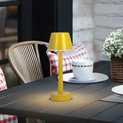 Lindby LED luč za polnjenje Gaja, rumena, USB, IP44, RGBW, z možnostjo - Sodobni - Plastika