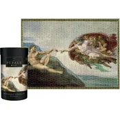 Interdruk - Puzzle Michelangelo Buonarotti: The Creation of Adam - 1 000 dijelova