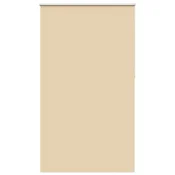 Vidaxl Rolo zatemnjena bež 120x210cm tkanina širina 116,6cm poliester