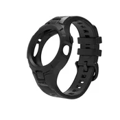 INF TPU Športni Pas Združljiv z Google Pixel Watch 2 / Google Pixel Watch z Ohišjem Black, (5000079196)