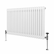 MONSTER Tradicionalni dvostebrni radiator - 600 x 1012 mm - bel, (21569746)