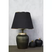 Opviq Stona lampa E27 Max 40W, Crno-Zlatna